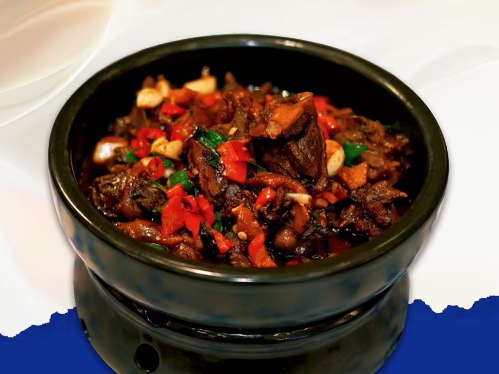 寻味景德·土菜研究院的乡土食材展示