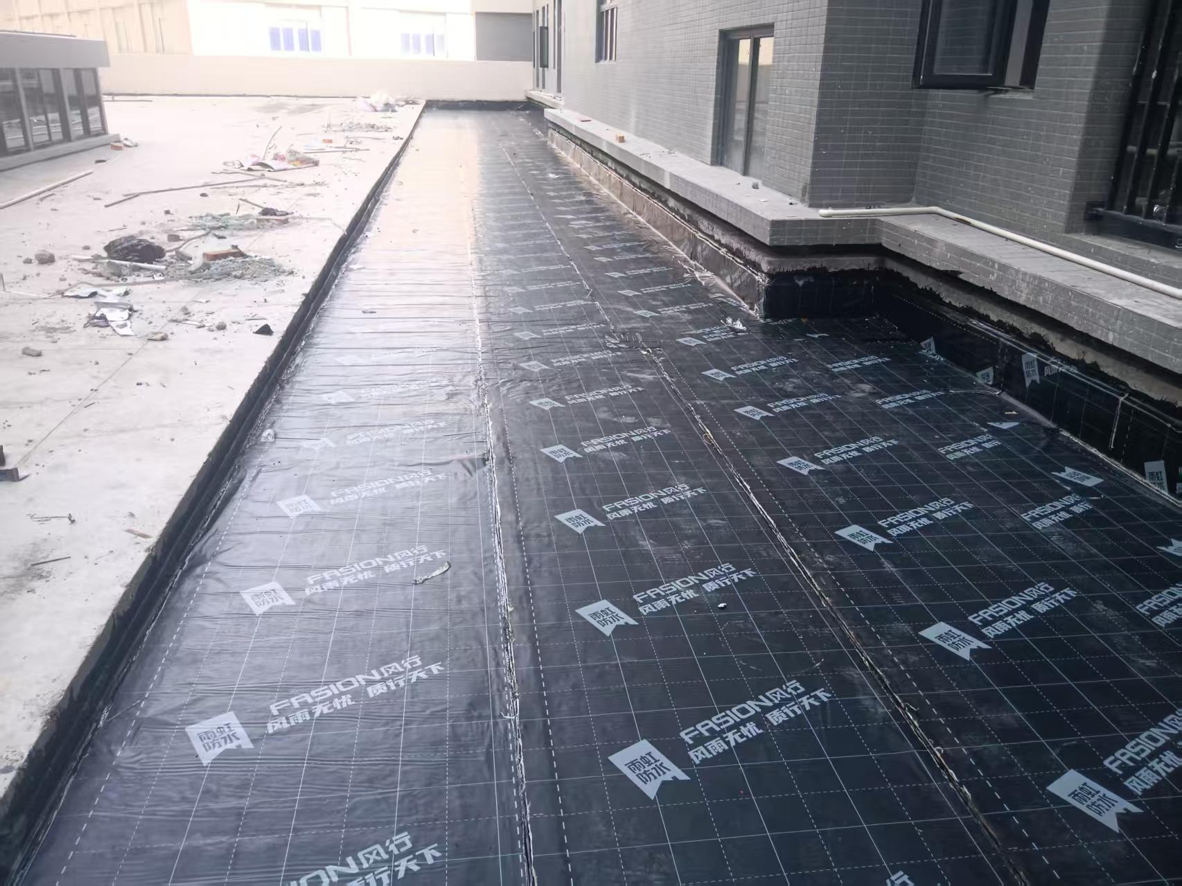 防水施工完工效果对比