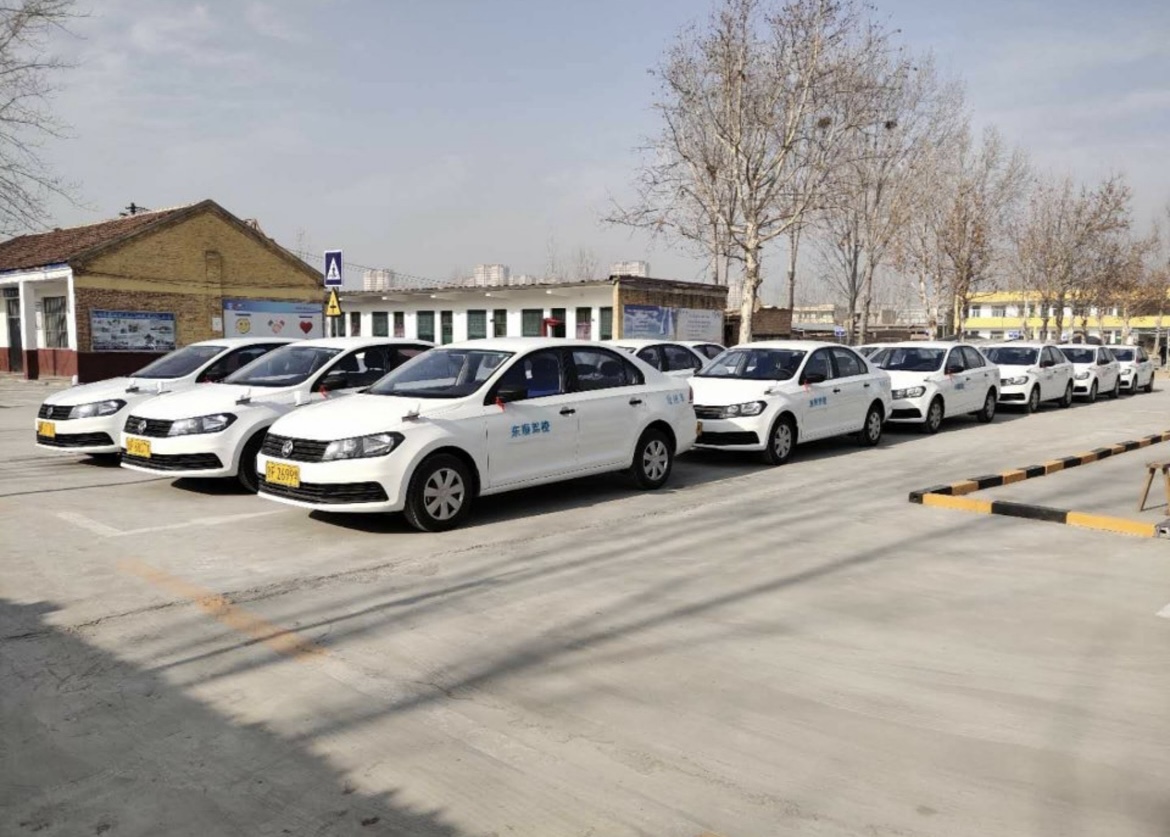 聊城东顺驾校训练场实景