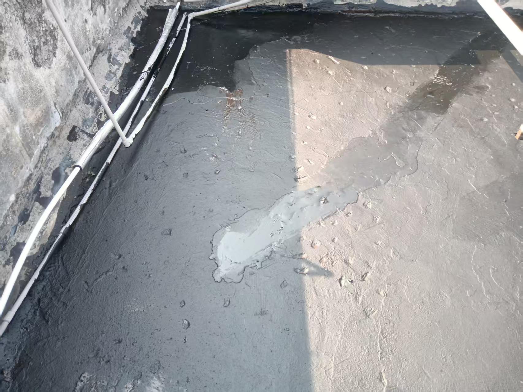 防水工程完工效果