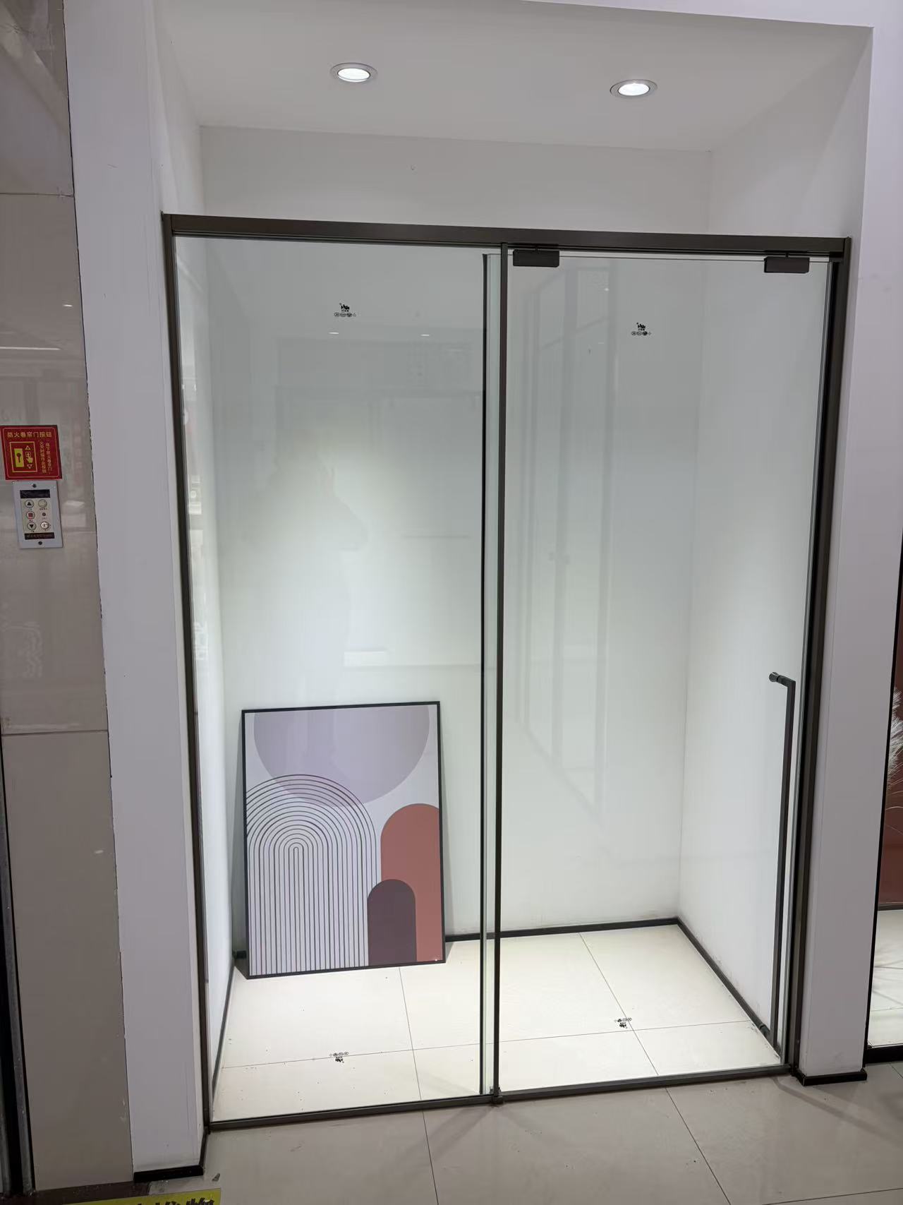 淋浴房五金细节展示