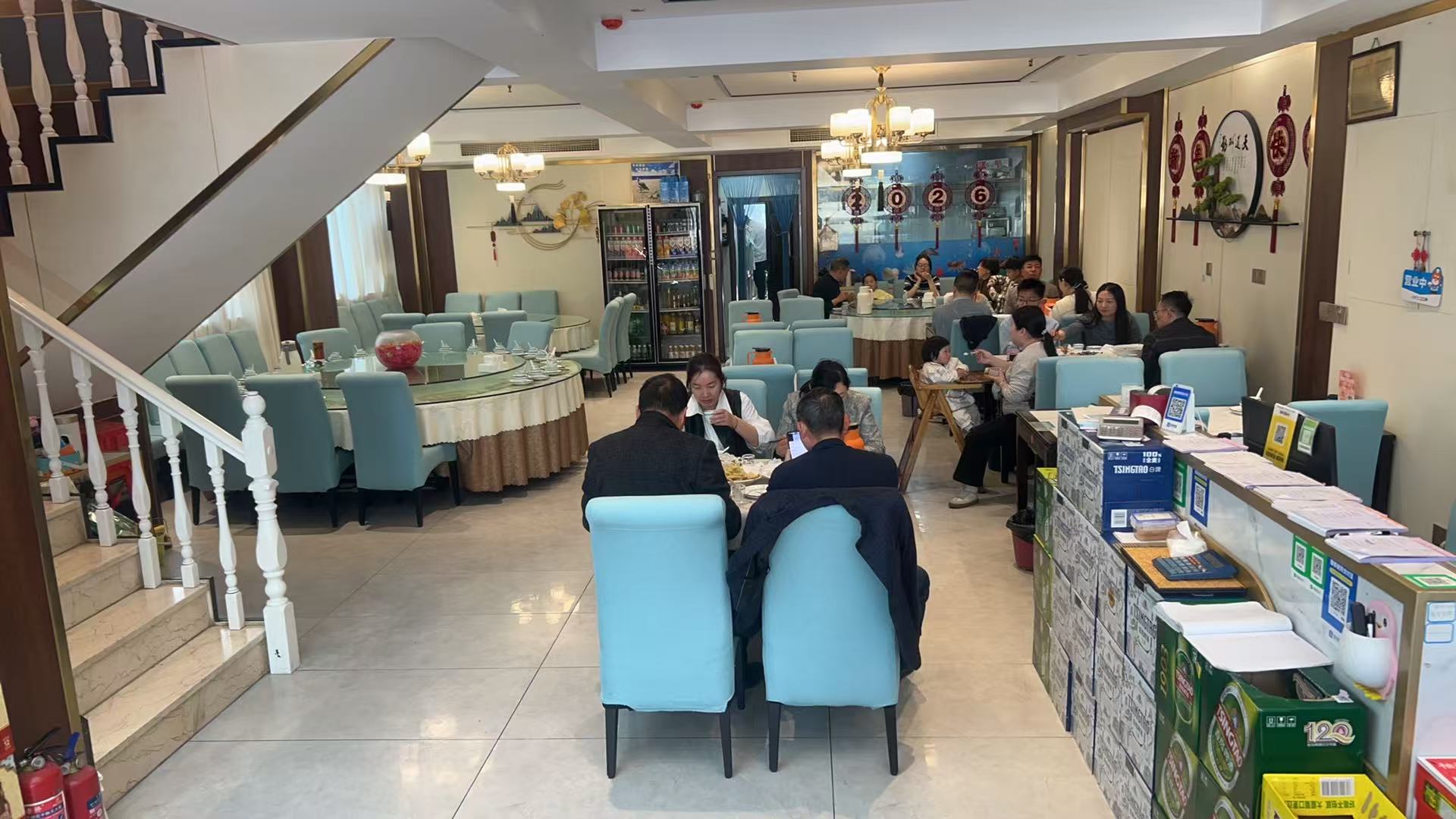 海鲜池景观